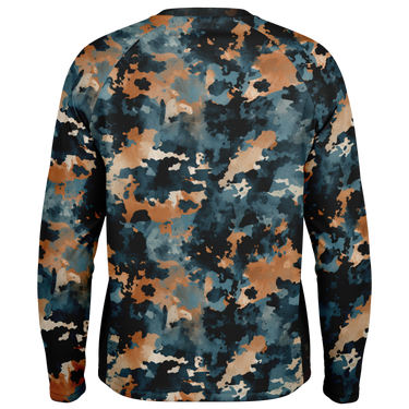 Chokefish™ Long Sleeve Every Day All Weather Acid-Wash Shirt Men's-009